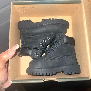 Timberland Kids' Black Boots
